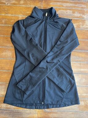 Jockey Black Women's Full-Zip Active Jacket
